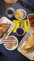 Manger pour moins de 15 euros à Paris ?