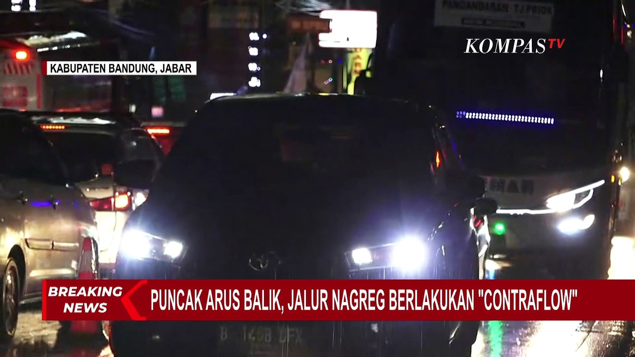 Puncak Arus Balik, Jalur Nagreg Berlakukan Contraflow