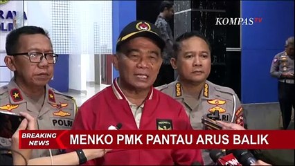 Menko PMK Pantau Arus Balik di Tol Japek: Padat Namun Tidak Macet