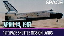 OTD In Space – April 14: 1st Space Shuttle Mission Lands