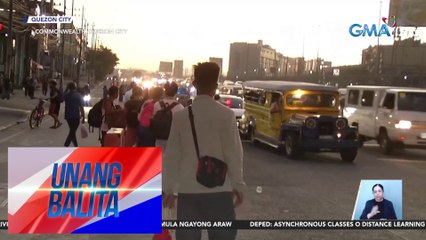 Ilang pasahero, maagang bumiyahe para maiwasang maapektuhan ng transport strike | UB
