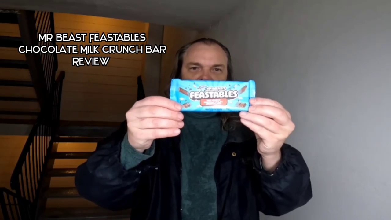 Mr Beast Feastables Milk Crunch Chocolate Bar Review