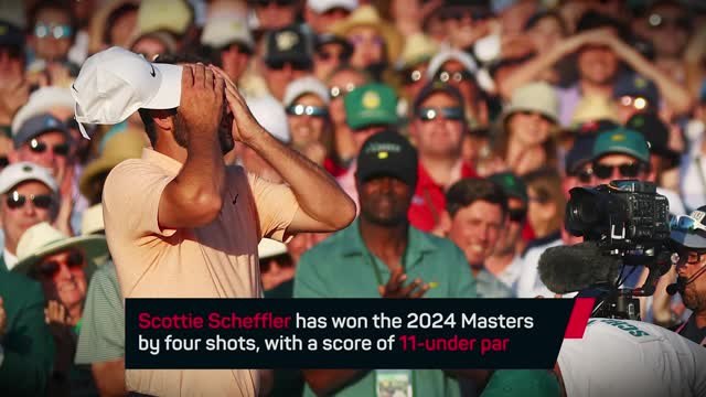 Breaking News - Scottie Scheffler wins the 2024 Masters