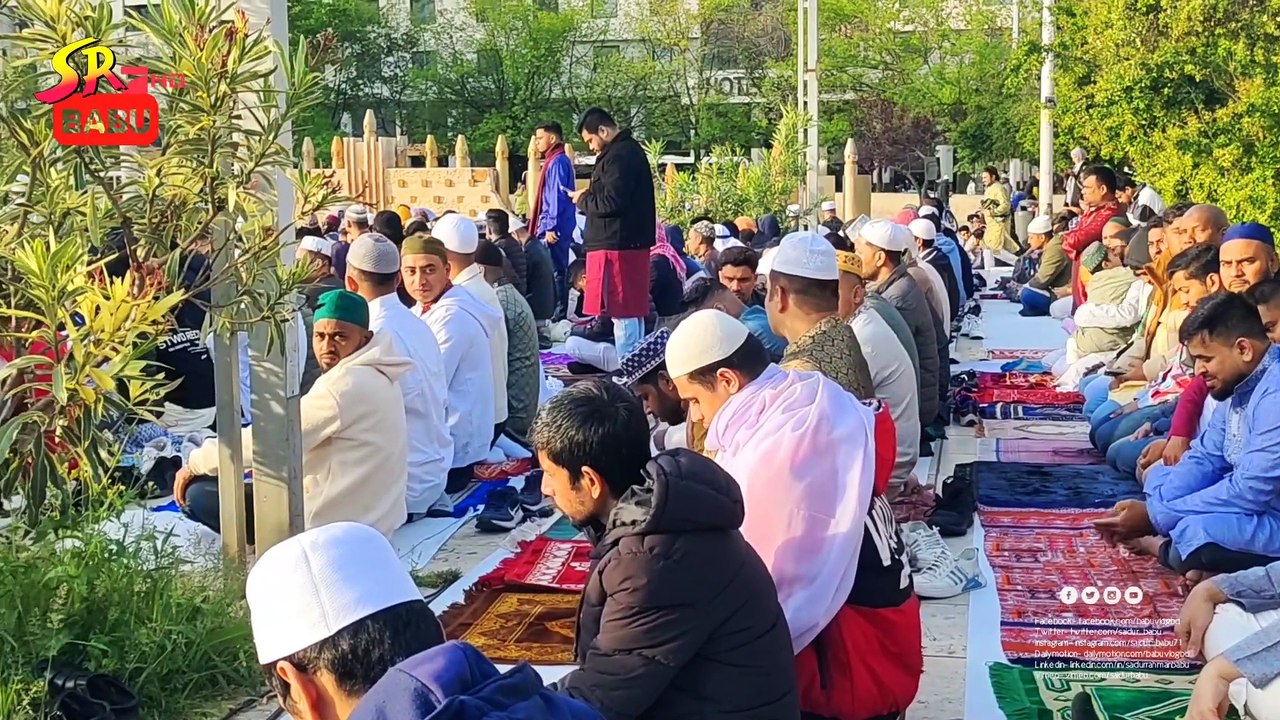 ইউরোপের অন্যতম বৃহৎ ঈদ জামাত মার্টিম মনিজ লিস বন পর্তুগাল