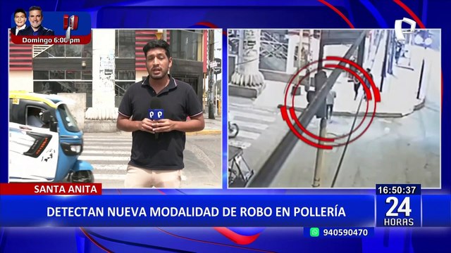 Atención con esta nueva modalidad de robos en restaurantes registrado en Santa Anita