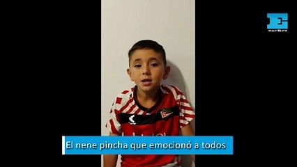 La historia del nene pincha que emocionó a todos