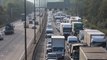 M25 and M26 chaos after three-vehicle crash with traffic also backing up on M20