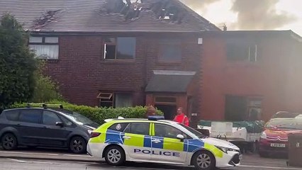 Man dies after fire at property in Goose Green, Wigan