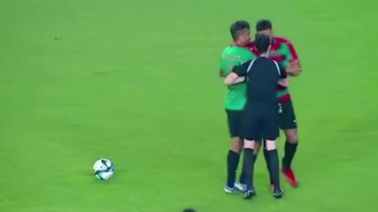 Coppa d'Algeria, mette le mani addosso all'arbitro donna: solo ammonito