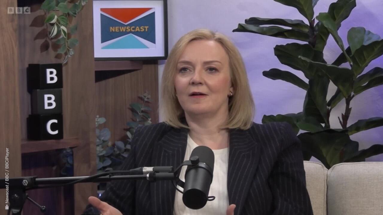 Liz Truss responds to be being compared to a lettuce during time as PM