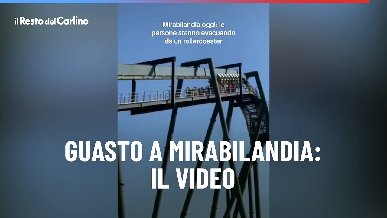Guasto a Mirabilandia: il video