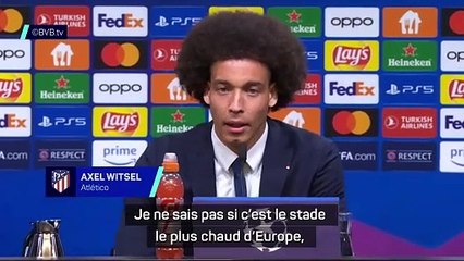 Witsel : "Les 15 premières minutes seront très importantes"