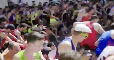 L'incroyable chute au départ du championnat de France du 10 km !