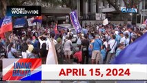 Unang Balita sa Unang Hirit: APRIL 15, 2024 [HD]