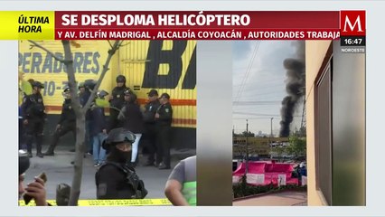 Video herunterladen: Martí Batres se pronuncia ante la caída del helicóptero en la Ciudad de México