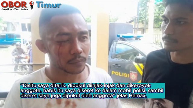 Aksi Brutal Oknum Polisi di Kota Kupang NTT Mencor