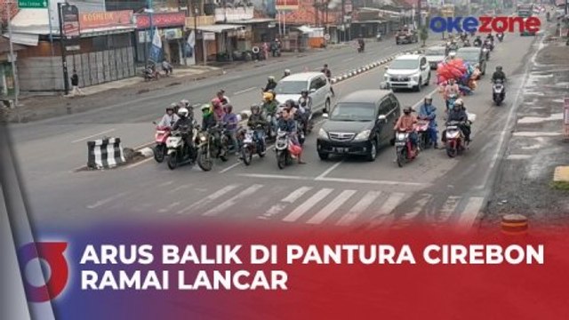H+5 Arus Balik Lebaran, Jalur Arteri Pantura Cirebon Ramai Lancar