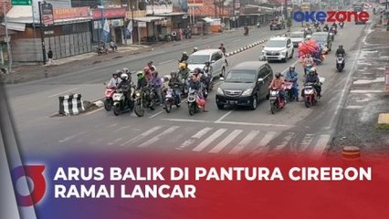H+5 Arus Balik Lebaran, Jalur Arteri Pantura Cirebon Ramai Lancar