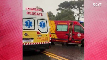 Três pessoas morrem e outras quatro ficam feridas em grave acidente na BR-277 em Palmeira