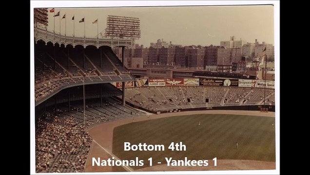 1927 Yankees (Game 13) Nationals outlast Yanks; Nationals @ Yankees (4/25/1927)