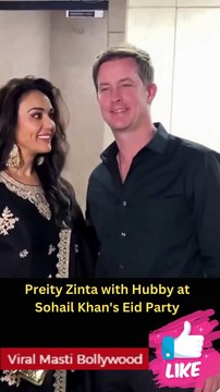 Salman Khan, Arbaaz Khan & Peity Zinta at Sohail's Eid Party Viral Masti Bollywood
