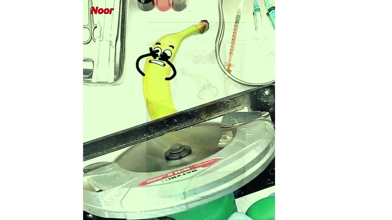Funny fruit surgery