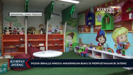 Pojok Braille hingga Angkringan Buku di Perpustakaan BI Jateng