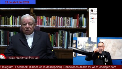 La contra santa misa de hoy sábado 13 de abril 2024