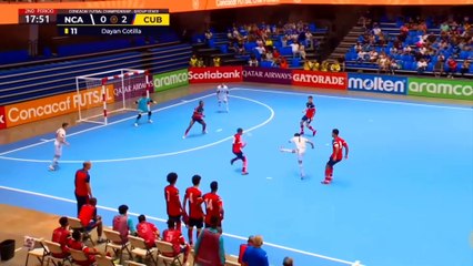 Nicarágua 2-2 Cuba  - Concacaf Futsal Championship  - Highlights