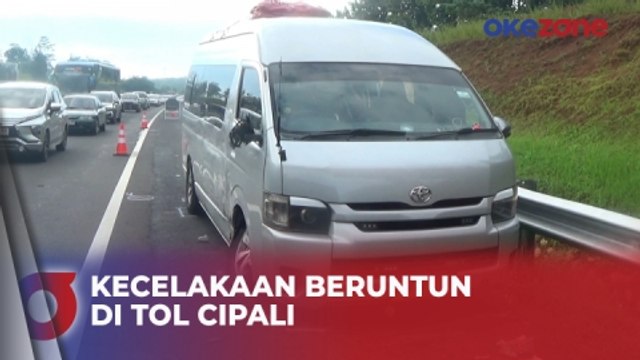 Kecelakaan Beruntun Libatkan 3 Kendaraan di Tol Cipali, 1 Tewas dan 2 Luka-Luka