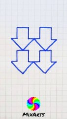 MixArts | How to Draw Aesthetic Figure Tutorial #art #3ddrawing #tutorial #aesthetic #principiante