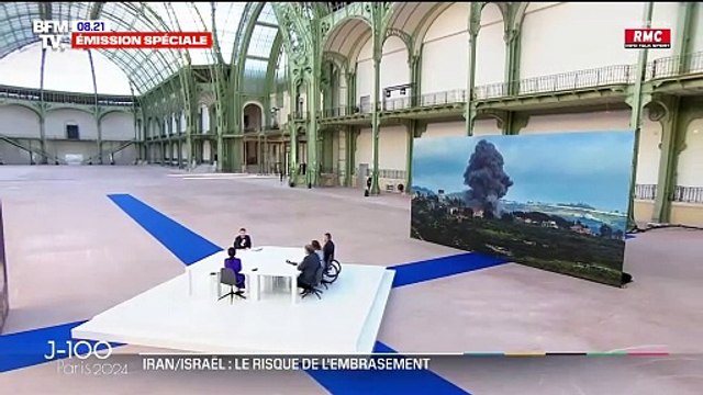 Emmanuel Macron sur BFM TV : C'est une victoire pour Israël et nous allons tout faire pour éviter l'embrasement et l'escalade - Paris a procédé à des interceptions à la demande de la Jordanie
