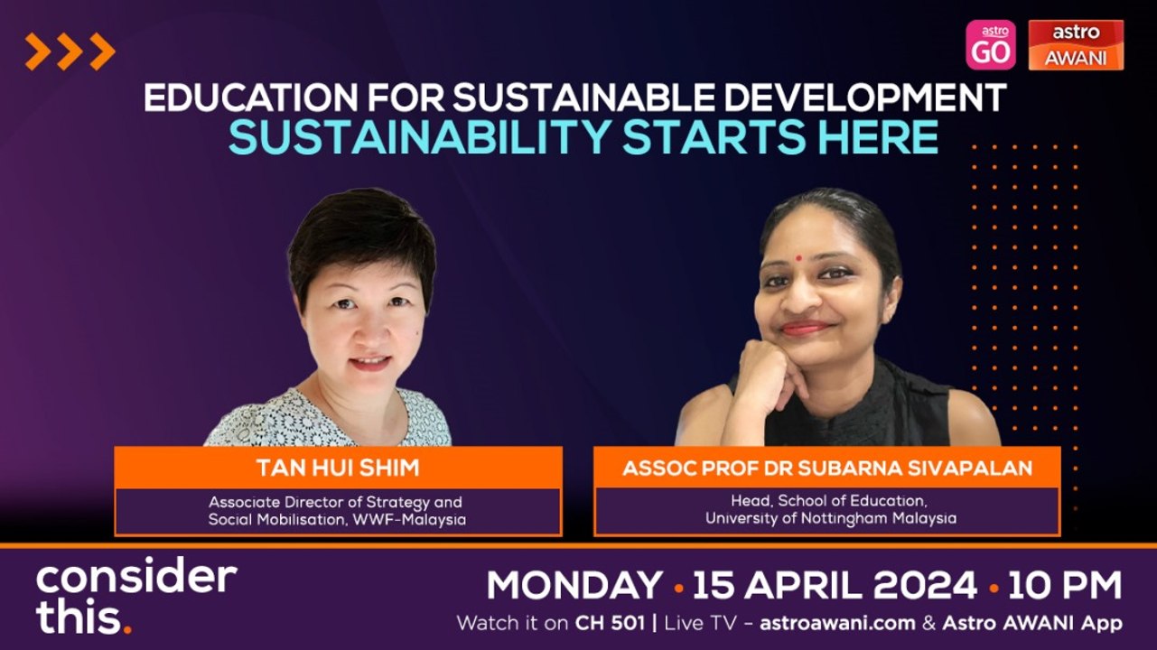 Consider This: Sustainable Education (Part 1) — ESD, Education for Sustainable Development