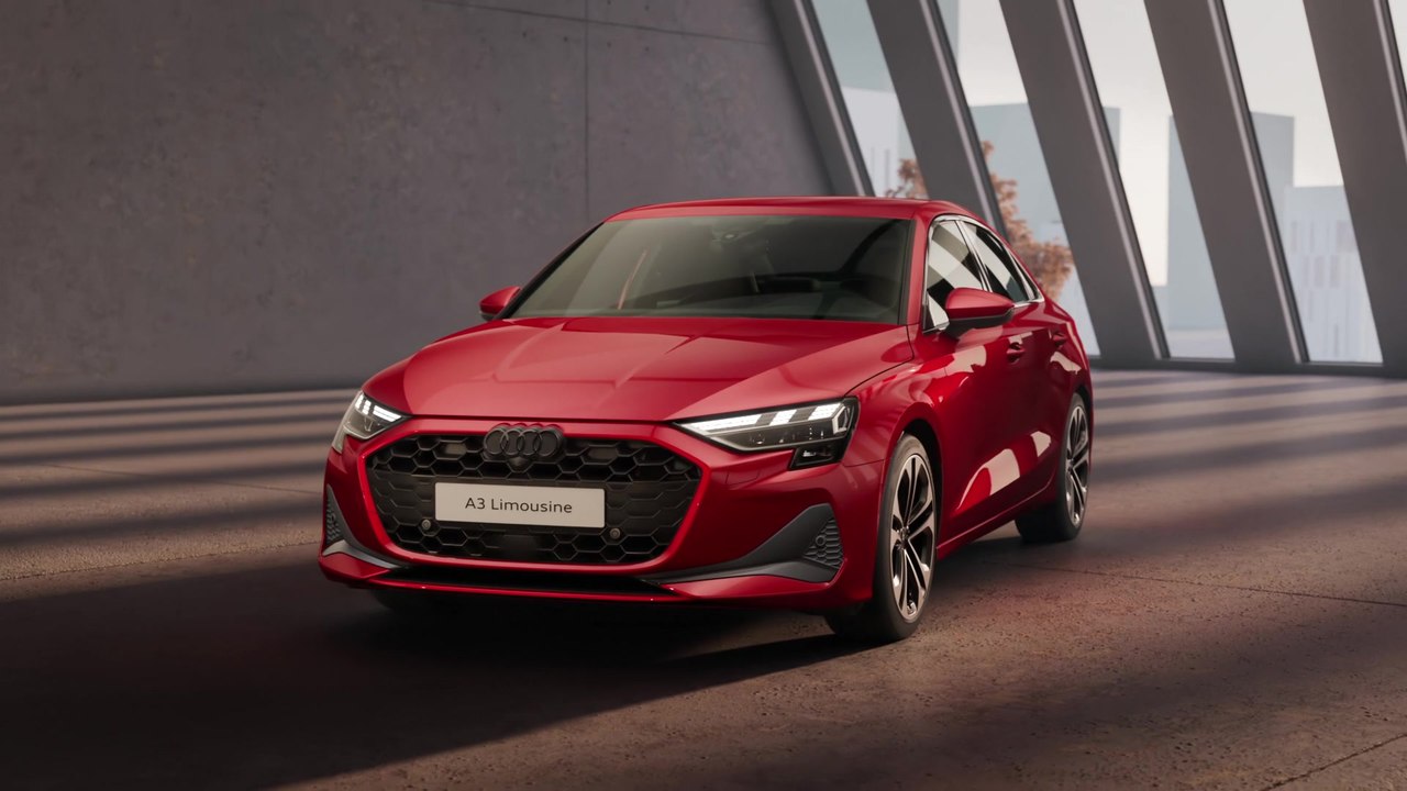 Audi A3 Limousine – Exterieur, Advanced Line – Animation