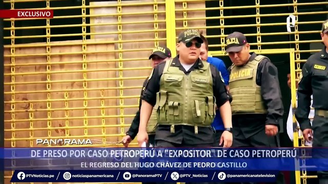 ¡Exclusivo! De preso por caso Petroperú a “expositor” de caso Petroperú: el regreso del Hugo Chávez de Pedro Castillo