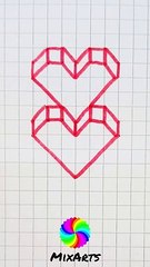 MixArts | How to Draw Aesthetic Figure Tutorial #art #3ddrawing #tutorial #aesthetic #principiante