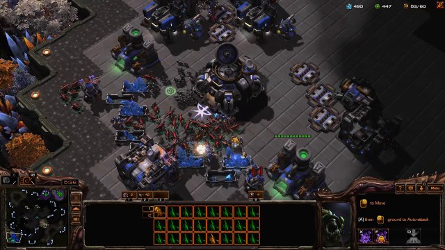[StarCraft 2] No.0184 Intermediate ZERG player fights A.I., WON [Baneling Nest Pattern]