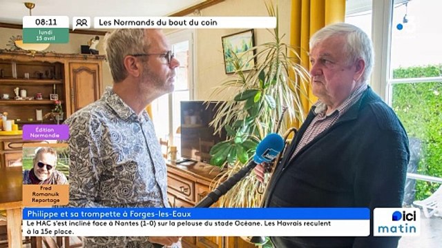 Forges les Eaux - Philippe et sa trompette