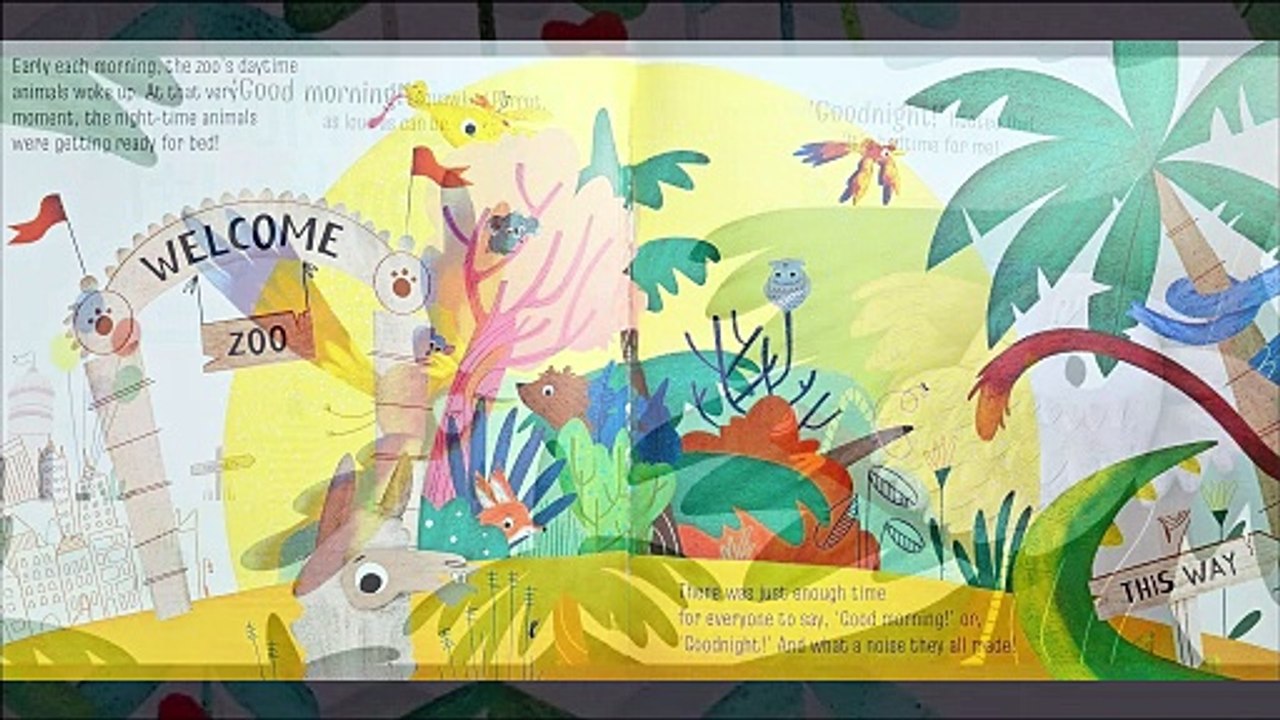 Good Morning Goodnight - A Children's Book about Animals