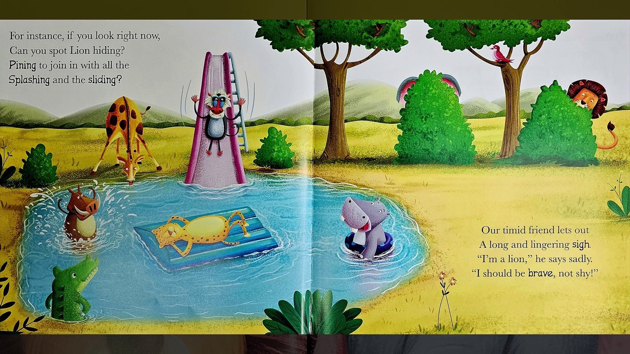 When Lion Feels Shy - A Children's Book about Shyness