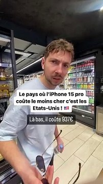 Quel est le Pays où l'iPhone 15 pro Coûte le Moins Cher du Monde ? (Exclusivité Dailymotion)