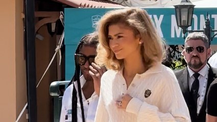 GALA VIDÉO - Zendaya aux Rolex Masters de Montecarlo