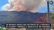 Un incendio arrasa 800 hectáreas en la provincia de Alicante y provoca el desalojo de 180 personas