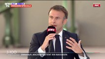 Emmanuel Macron dit 