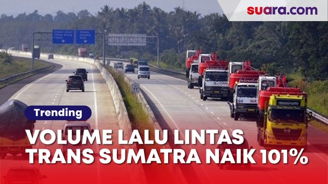 Arus Balik Lebaran, Kendaraan Lintasi Tol Trans Sumatera Naik 101 Persen