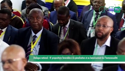 [#Reportage] Dialogue national : 41 propositions favorables à la pénalisation et au bannissement de l’homosexualité