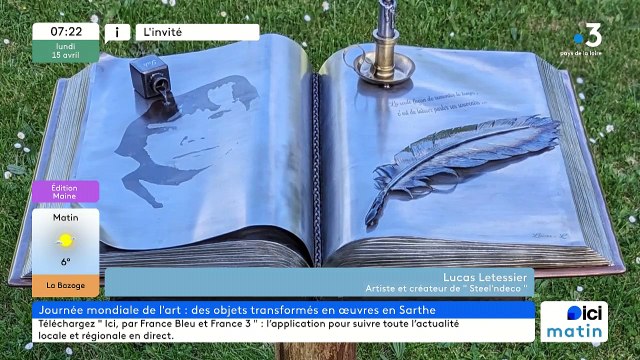 Steelndeco, des oeuvres artistiques à partir de métaux recyclés