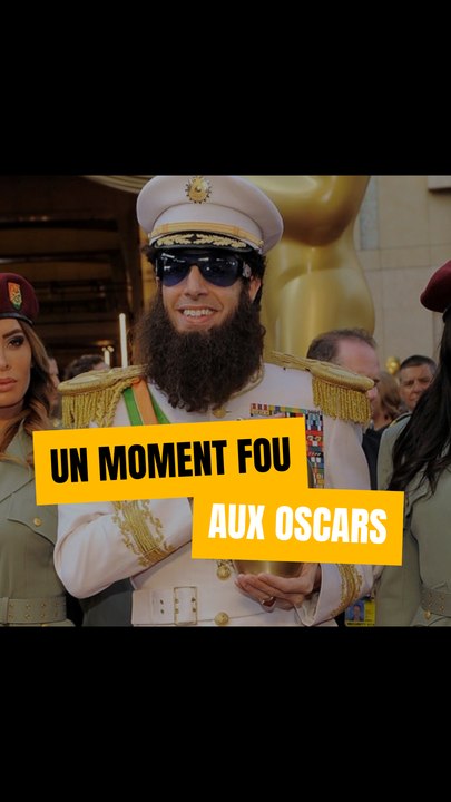 Un moment fou aux Oscars 