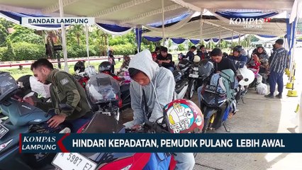 Hindari Kepadatan, Pemudik Memilih Pulang Lebih Awal