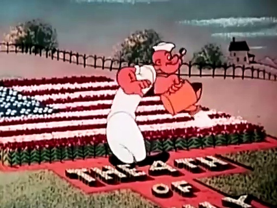 Popeye the Sailor Man - Patriotic Popeye - 4th of July